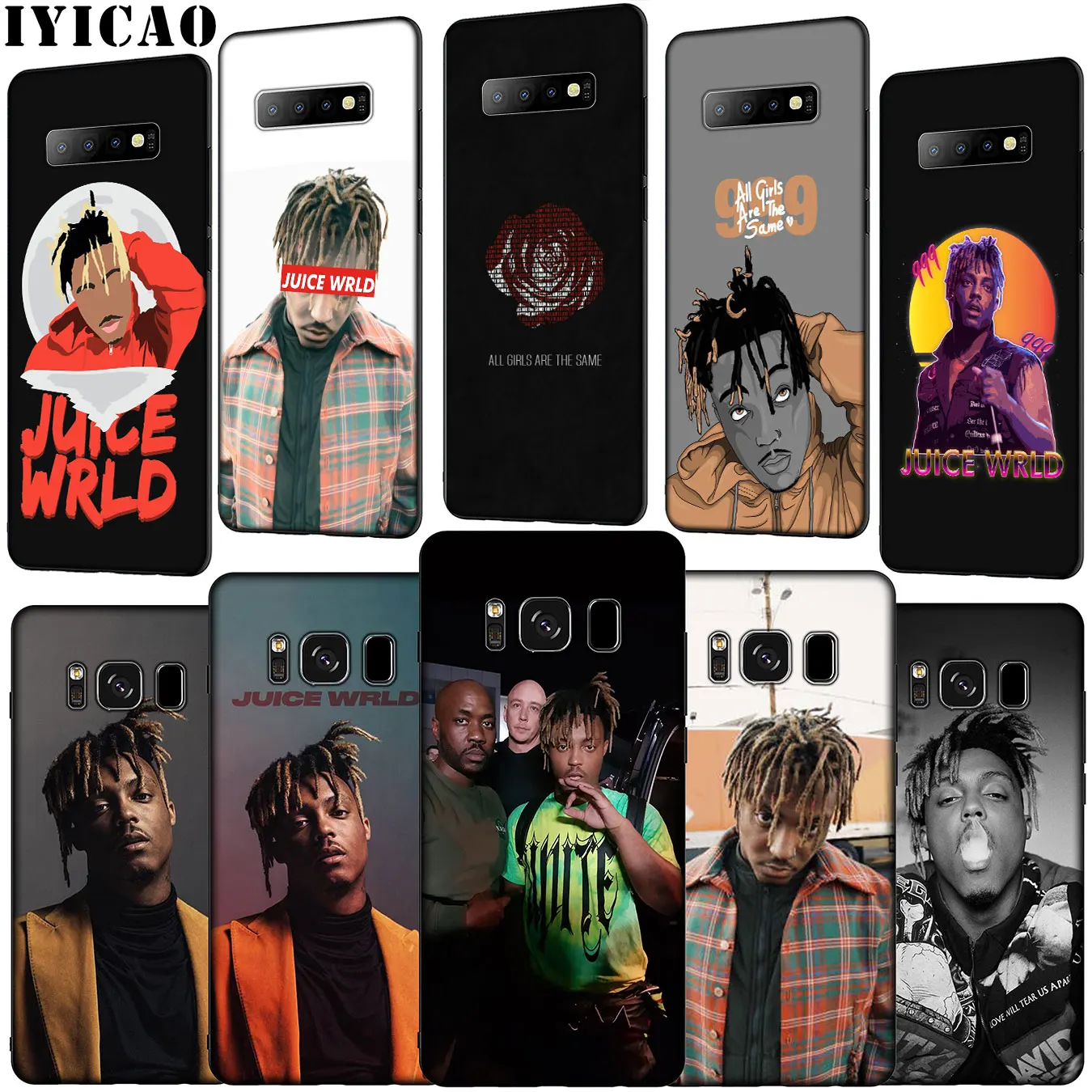 Rap 999 Juice WRLD Soft Silicone Phone Case for Samsung Galaxy S20 Ultra S10 Lite S9 S8 Plus S6 S7 Edge S10e Cover |