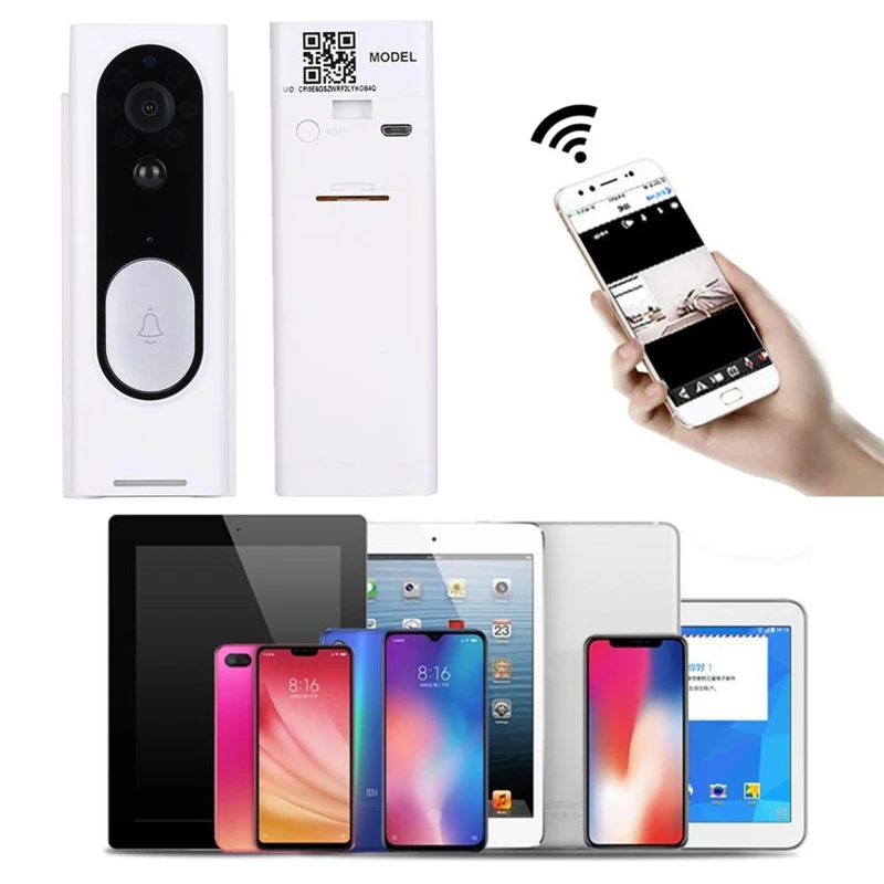 Видеодомофон Vikewe 1080p HD с ночным видением беспроводной Wi Fi домашний монитор