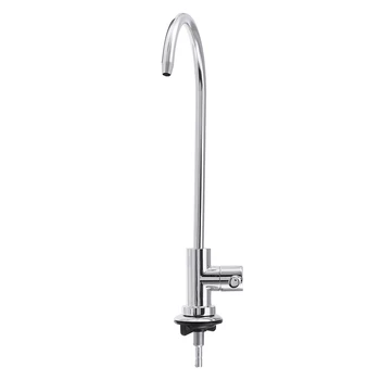 

Drinking Water Filter Alloy Kitchen Sink Faucet Single Lever Single Cold Water Tap Faucet 360 Degree for Home
