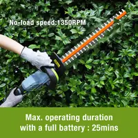 WORKPRO 20V akumulatorowa elektryczna przycinarka do gospodarstwa domowego narzędzia Quick Charge akumulator nożyce do żywopłotu do ogrodu z ostrzem 5