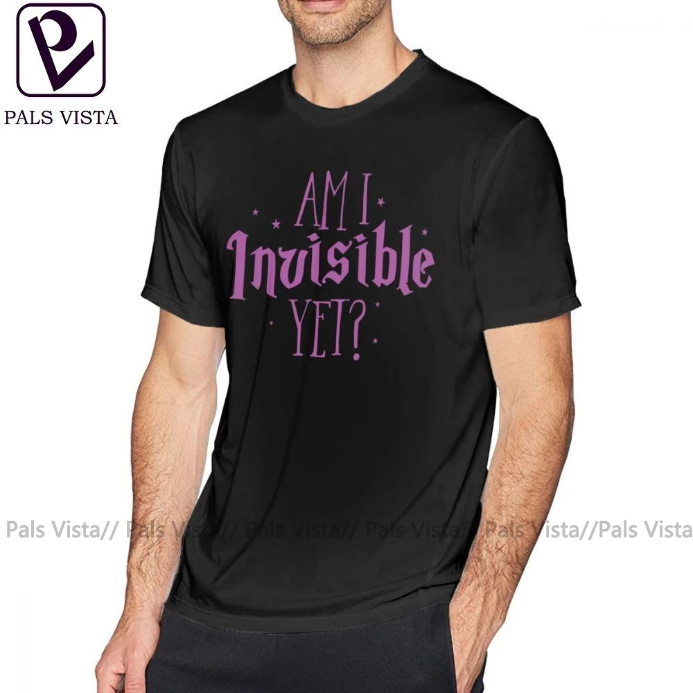 Футболка с невидимой накидкой Am I Invisible Yet летняя футболка коротким рукавом