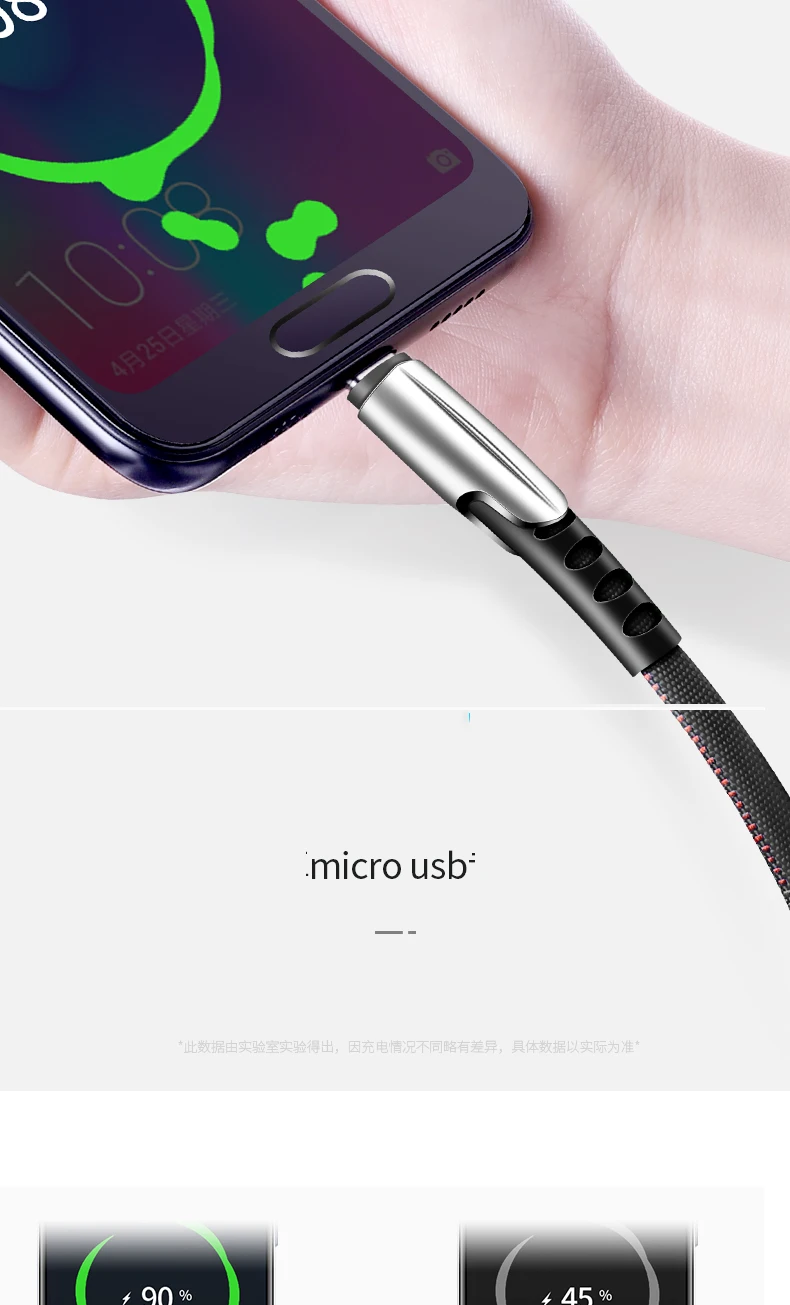 Новинка, цинковый сплав, Android, USB кабель для передачи данных, для мобильных телефонов Android, быстрая зарядка, 1,2 м, 1,88 м, кабель питания, мини-usb, micro USB