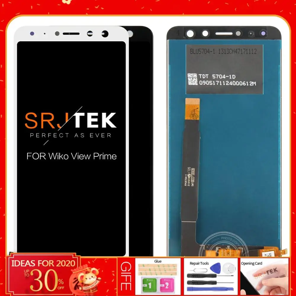 

NEW 100% Tested 5.7''For Wiko View Prime LCD Display Touch Screen Digitizer Assembly For Wiko View Prime LCD Screen Sensor Parts