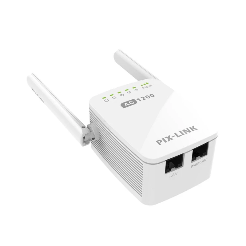 PIX-LINK Ac1200M ретранслятор/маршрутизатор/точка доступа Беспроводной Wi-Fi с внешней Wi-Fi расширитель диапазона мини маршрутизатор Boost штепсельная вилка австралийского стандарта