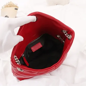 

29cm Luxury Designer Cloud Soft Pleated High Quality Sheepskin Shoulder Bag Women Chain Flap Large Capacity Tote Handbag Daily