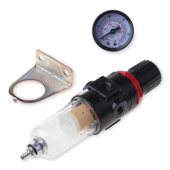 

AFR-2000 Airbrush Compressor Pressure Regulator Water Trap Filter Water Moisture Gauge