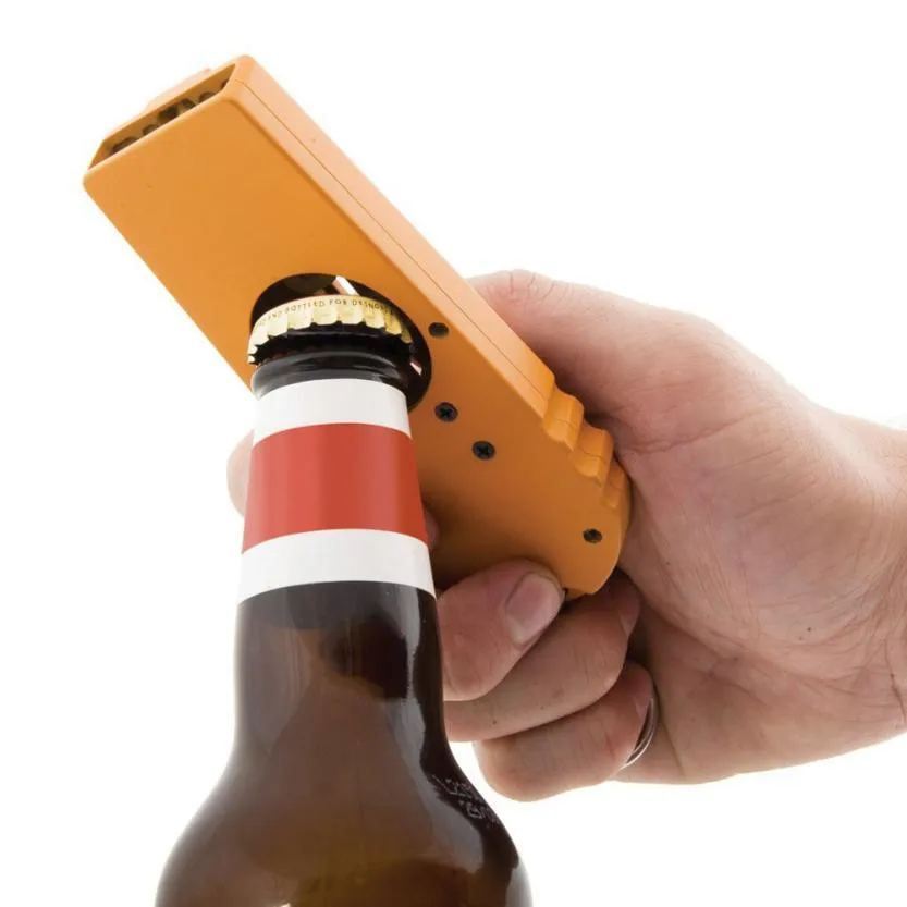 Destapador de cerveza открывающаяся крышка пусковая установка Топ стрелок открывалка для бутылок брелок ouvre bouteille bier открывалка кухонные аксессуары