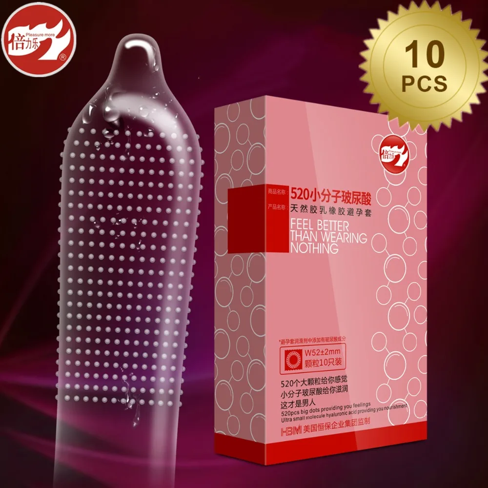 10 шт. презервативы с гиалуроновой кислотой интимные игрушки для пар питательные