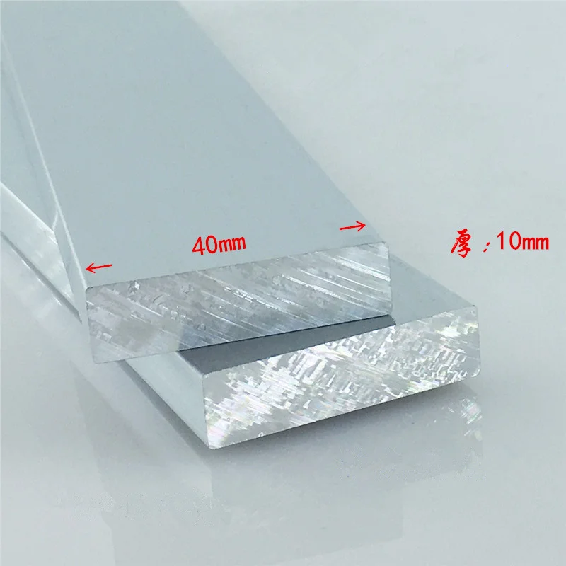 

Aluminium alloy plate 10mmx40mm article aluminum 6063-T5 oxidation width 40mm thickness 10mm length 100mm 1pcs