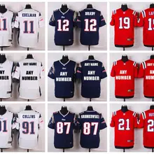 Stitiched, New England, Tom Brady, Rob Gronkowski, Julian Edelman, Jamie Collins, Danny Amendola Jersey