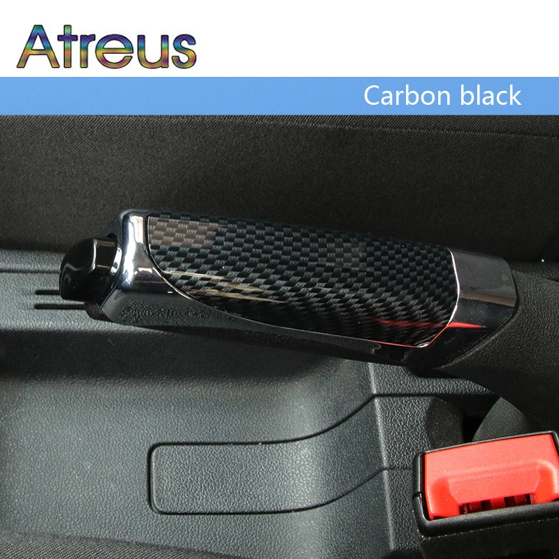 Car Interior Hand Brake Set Handle Sleeve Protector for Mercedes Benz W203 W204 Mitsubishi lancer asx Skoda Octavia 2 3 A7 A5
