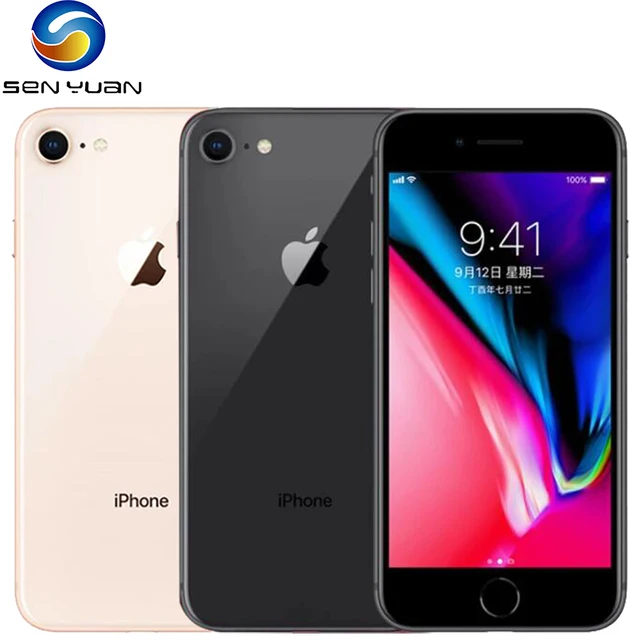 Original Apple iPhone 8 iphone8 2GB RAM 64GB/256GB Hexa-core IOS 3D Touch ID 12.0MP Camera 4.7" Fingerprint Used Mobile Phone 1