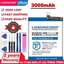 Аккумулятор для TP link Neffos X1 Lite TP904A TP904C 3000 мАч|Аккумуляторы