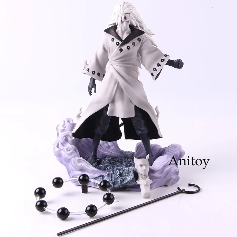 Аниме Naruto Shippuden Uchiha Madara Rikudou Sennin Modo Ver. ПВХ Учиха Мадара фигурка Коллекционная модель игрушки - Цвет: no colorful box