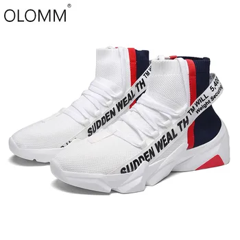 

Spring and Summer New High-top Casual Running Sports Shoes Zapatos De Hombre Mens Shoes Casual