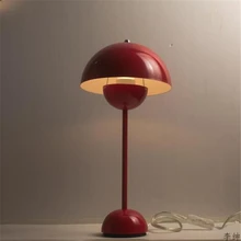 Современные Простые грибные настольные лампы для гостиной, спальни, прикроватная лампа, настольные светильники, промышленное украшение, искусство, домашний декор, настольная лампа