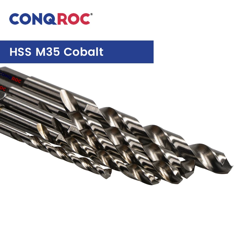 5 шт. HSS M35 кобальта спиральные бурильные сверла набор шестигранным хвостовиком 4