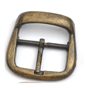 Antique brass color 20 шт./партия 22 мм модная металлическая пряжка с булавкой Бронзовый Высокий полированный браслет пряжка BK-049 - Цвет: Antique brass color