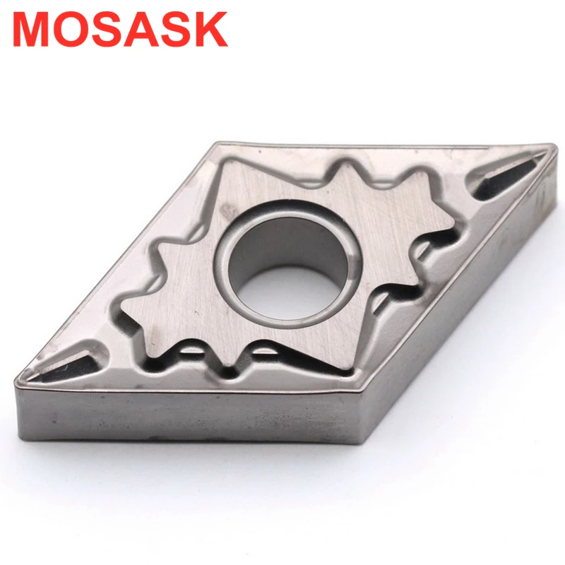 MOSASK 10 шт. DNMG резак DNMG150404-HQ ZN60 Cermet пластина сталь обработка MDJNR Токарный Инструмент вольфрамовые вставки из карбида цемента