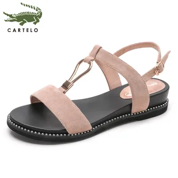 

CARTELO sandals women's summer new flat non-slip sandals