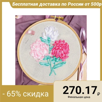 

Embroidery on the hoop "Peonies" 4441313