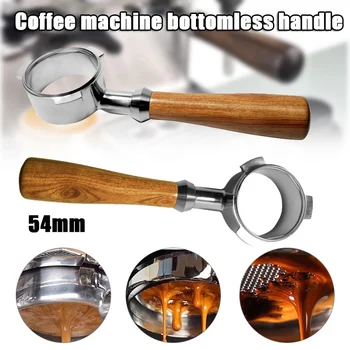 

54mm Coffee Machine Modified Bottomless Handle Removable Hand Tools For Home And Coffee Shop Supplies Drop Shipping