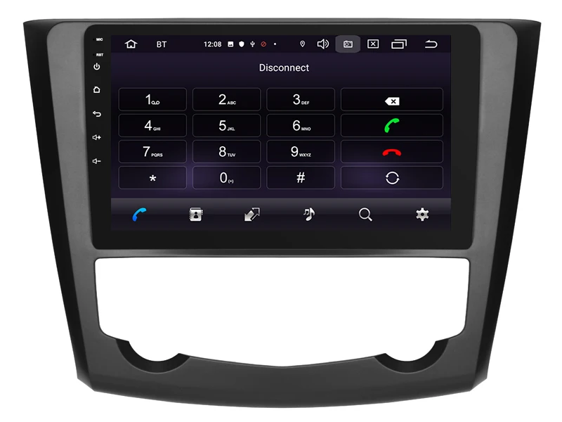 OTOJETA Android 9,0 плеер автомобиля Мультимедиа Радио для Renault Kadjar gps навигация по Bluetooth 2.5D экранная лента рекордер