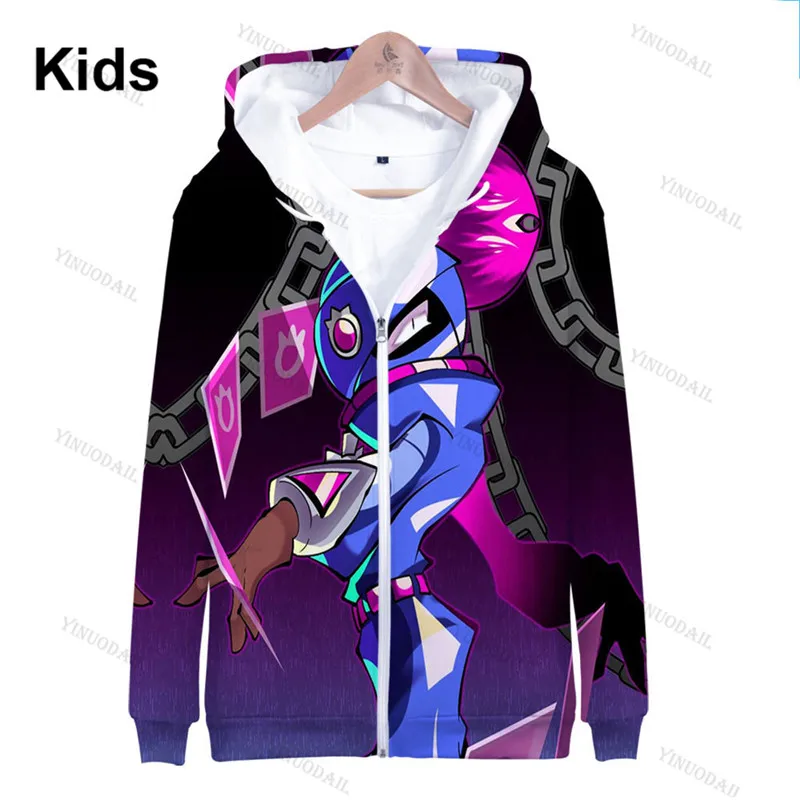 

Shooter Game 3D Hoodies Men Clothing Harajuku Sweatshirt Children Shoot Kids Game Child Tops Men and Women