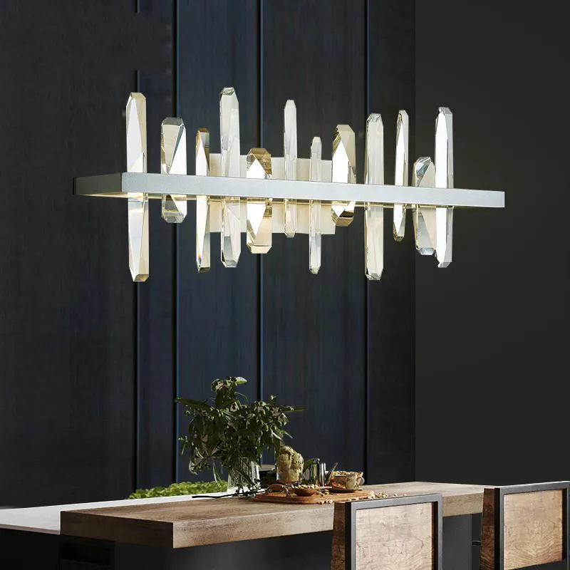 

2020 new restaurant bar wall hanging lamp post-modern light luxury decoration living room crystal bright led table lamp lighting