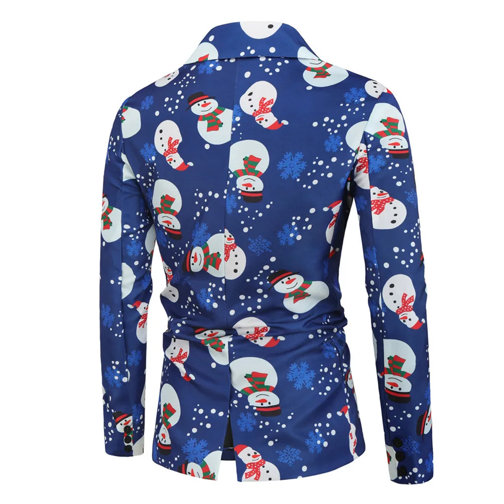 JAYCOSIN мужские костюмы зимние рождественские пиджаки модные рубашки с длинным рукавом блузки мужские свадебные костюмы Блейзер Homme 1125