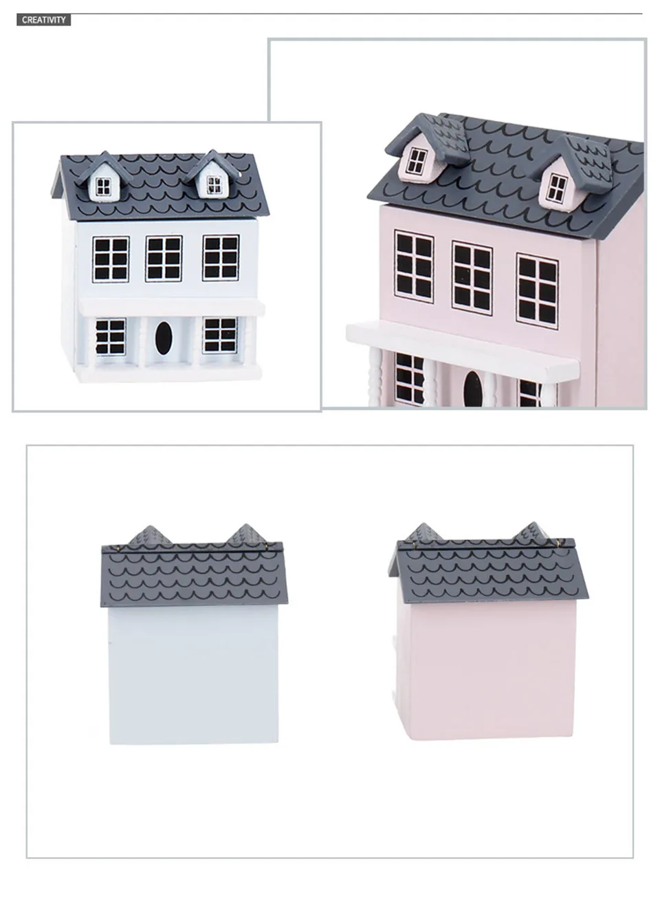 JO HOUSE Doll House Furniture Villa Toy 1:12 Dollhouse Miniature 3D Wooden Country House Model JO HOUSE Doll House Furniture Villa Toy 1:12 Dollhouse Miniature 3D Wooden Country House Model