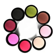 Влажная и сухая пудра двойного назначения с тампоном коробка макияж губка милый гриб голова