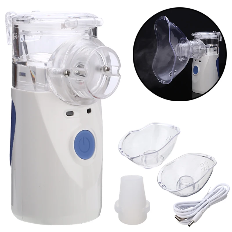 

Medical Steaming Inhale Ultrasonic Nebulizer Mini Portable Handheld Silent Nebulizer For Child Adult Health Care