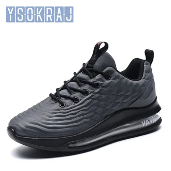 

YSOKRAJ Classic Running Shoes For Men High Top Comfortable Waterproof Air Cushion Waking Sneakers Outdoor Jogging Winter Shoes