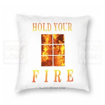 

Vintage Pillow case 90S Firehouse Hold Your Fire1992 Women Men