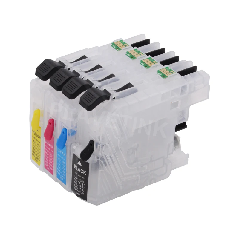 Plavetink LC103 XL набор чернил для заправки картриджа для Brother LC 103 101 105 107 109 MFC J285DW J470DW J475DW J650DW+ 400 мл чернила для принтера
