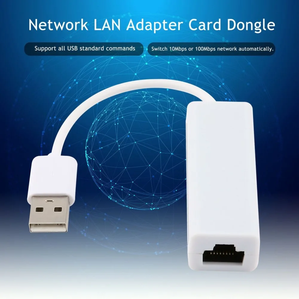Сетевая карта USB 1,1 2,0 до RJ45 для сети Ethernet LAN адаптер карта ключ 100 Мб мини CD драйвер для Win Mac Linu Прямая