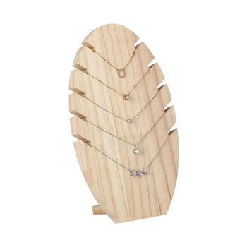 

Creative Ornaments Jewelry Storage Necklace Flame Board Display Stand Jewelry Hanging Necklace Finishing Table