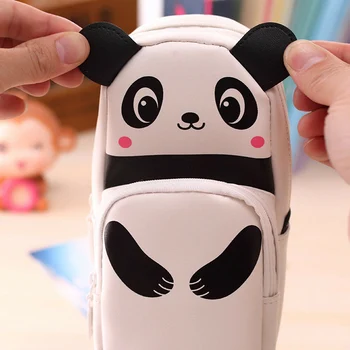 

Cute Panda Rabbit Large Capacity Pen Pencil Case Pen Box School Stationery Cosmetic Bag GY88