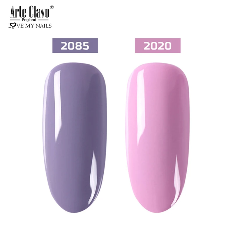 2085-2020 Arte Clavo, 15 мл, Новое поступление, Гель-лак для ногтей, замачиваемый, долговечный, УФ светодиодный, Гель-лак, лак, акрил, все для маникюра, нейл-арта - Цвет: 2085-2020
