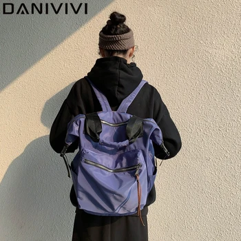 

Waterproof Nylon Backpack Women Casual Backpacks Larger Capacity School Bags for Teenage Girls Travel Students Mochila Bolsa