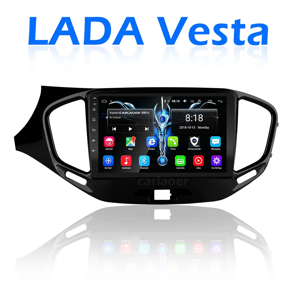 

For LADA Vesta 2015 2016 2017 2018 2019 Car Radio Multimedia Video Player Navigation GPS Android 8.1 No dvd 2din 2 din 2.5D+IPS