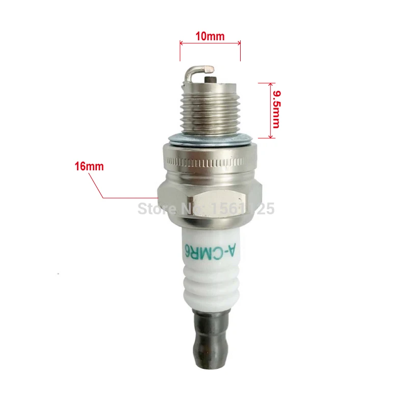 2 шт./лот никель лампы в форме свечи зажигания A CMR6 для CMR6A RY4C 4194 SR15C 965603030 бензопила