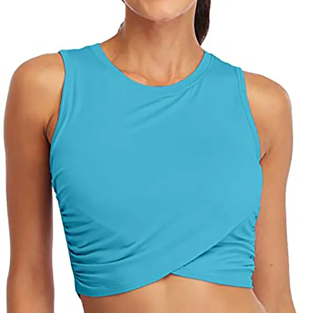 Sports Vest Women s Running Fitness Workout Tops For Women Cropped Tank Tops Dance Tops Sport