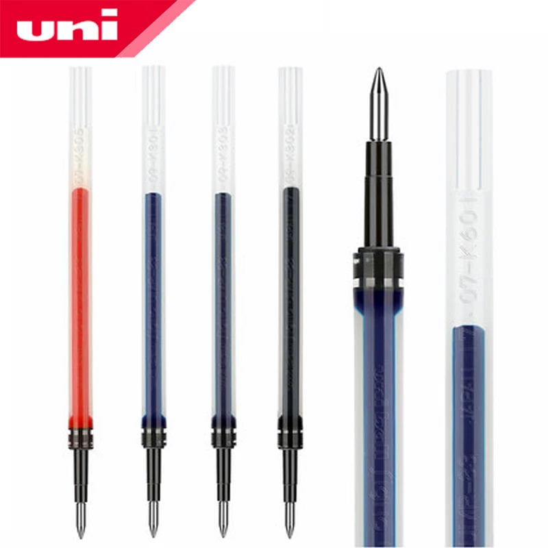 0,38 мм 12 шт./лот Япония Uni гелевые заправки UMR-83(костюм для UMN-138) черный/синий/красный/темно-синий Пишущие принадлежности