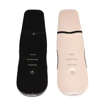 

Ultrasonic Face Skin Scrubber Ultrasonic Shovel Skin Massager Deep Clean Vibration Exfoliation Blackhead Removal Beauty Tools