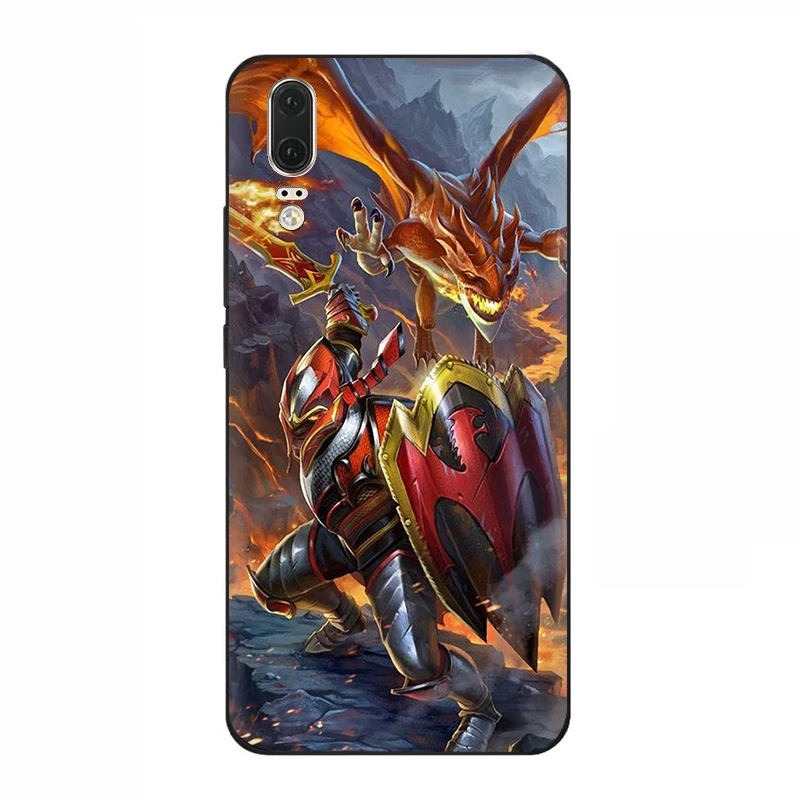 B4 Dota 2 игровой мягкий силиконовый телефон чехол для Huawei P8 P9 P10 P20 mate 10 20 30 Pro Lite Plus Mini P Smart Z Plus - Цвет: B4