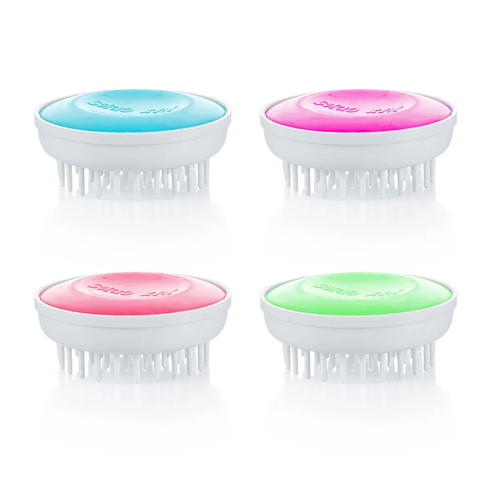 1PC random color Дорожный шампунь для мытья волос, расческа для головы, щетка для массажа головы, расческа для душа, щетка для ванны, спа, Массажная щетка для похудения, Новинка - Цвет: 1PC random color
