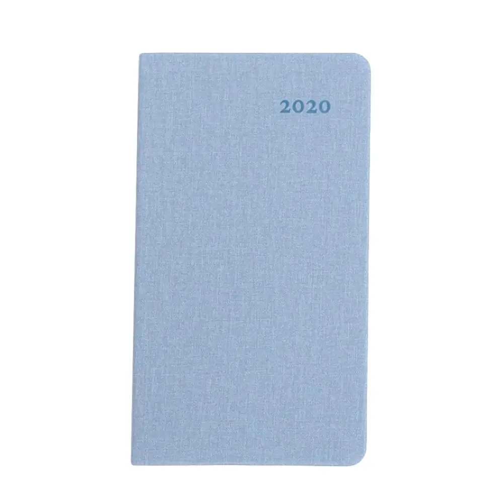 Light Blue Карманный календарь Портативный А6 ежемесячный планировщик графика 6," x 3,7" блокнот для дневника бизнес журнал путешествия ежедневная запись - Цвет: Light Blue
