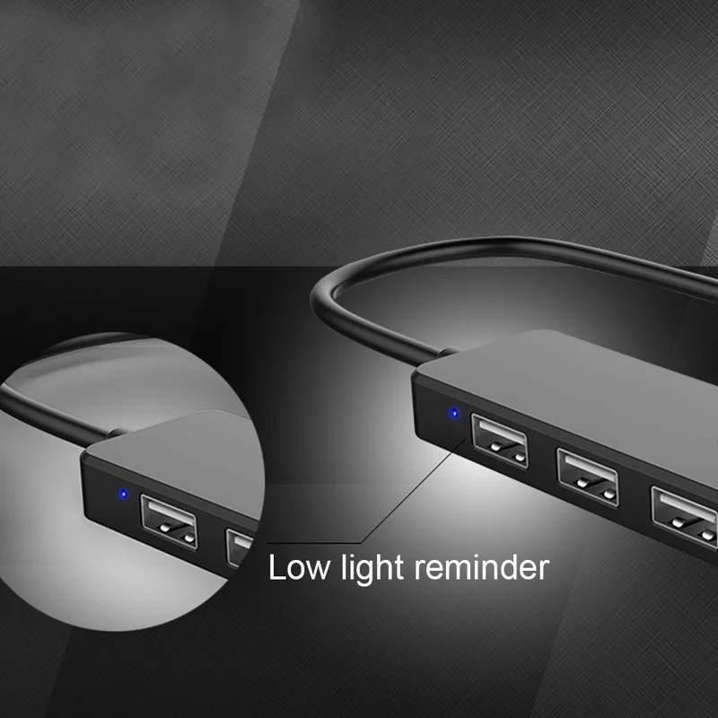 Usb-хаб USB 2,0 Премиум 4 Порты и разъёмы Алюминий usb-хаб с Экранированный Кабель Для iMac MacBook персональных компьютеров и ноутбуков
